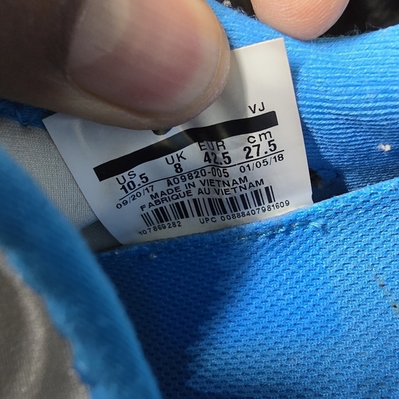 Nike Shoe Women 10.5 Odyssey React Sneakers Blue Grey AO9820 005